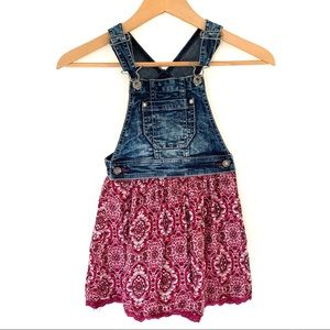 3/$15🌷sale! Overall Bib Dress